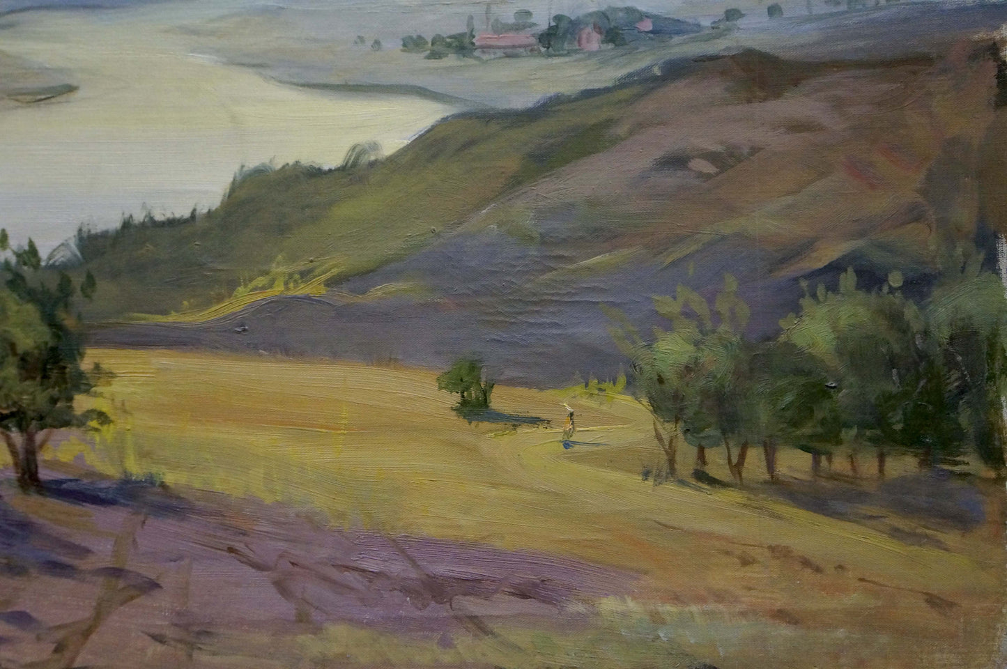 Oil painting Beautiful view
