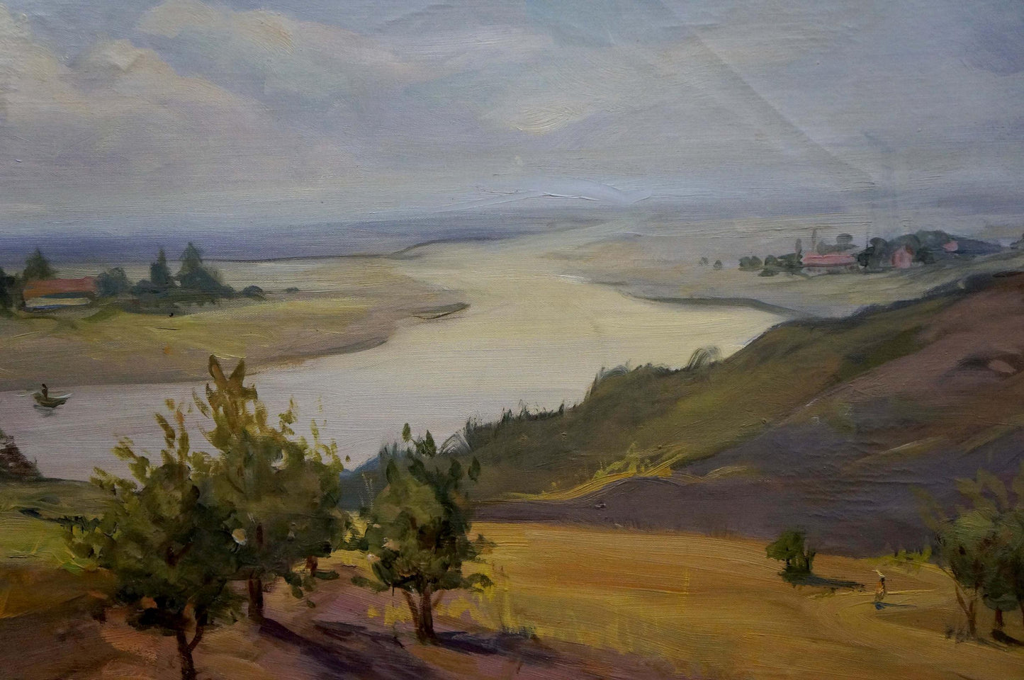 Oil painting Beautiful view