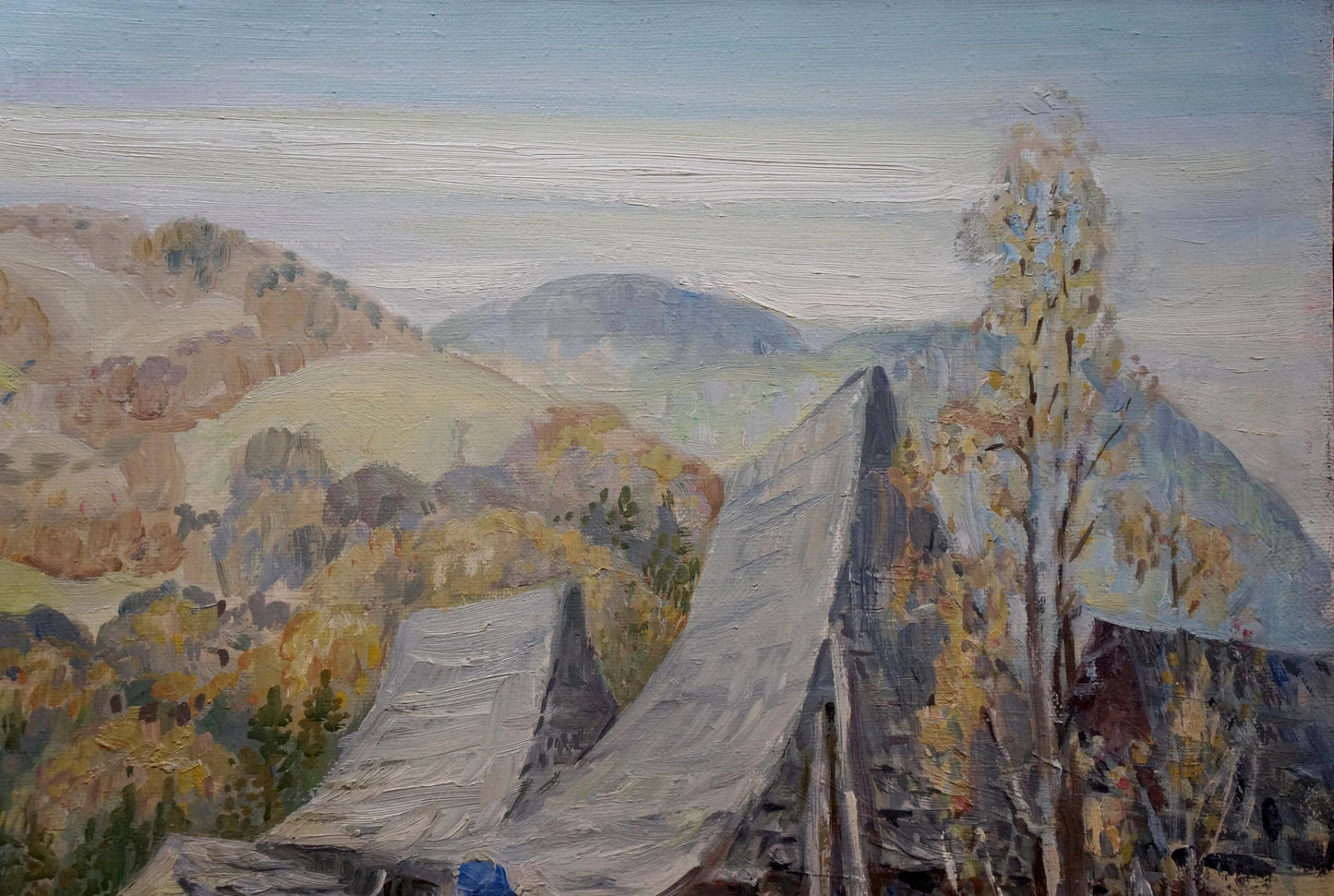 Oil painting Carpathian landscape Limar Anatoly Pavlovich
