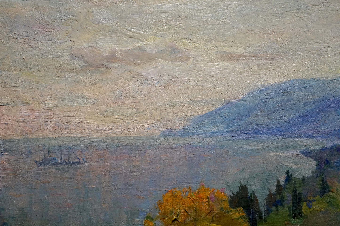 Oil painting Odessa landscape Matyushin N.