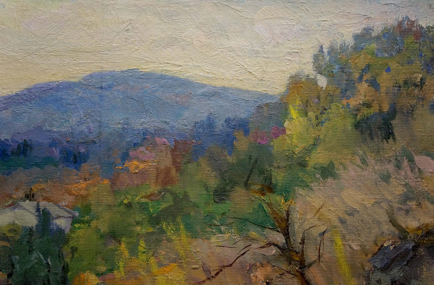 Oil painting Odessa landscape Matyushin N.