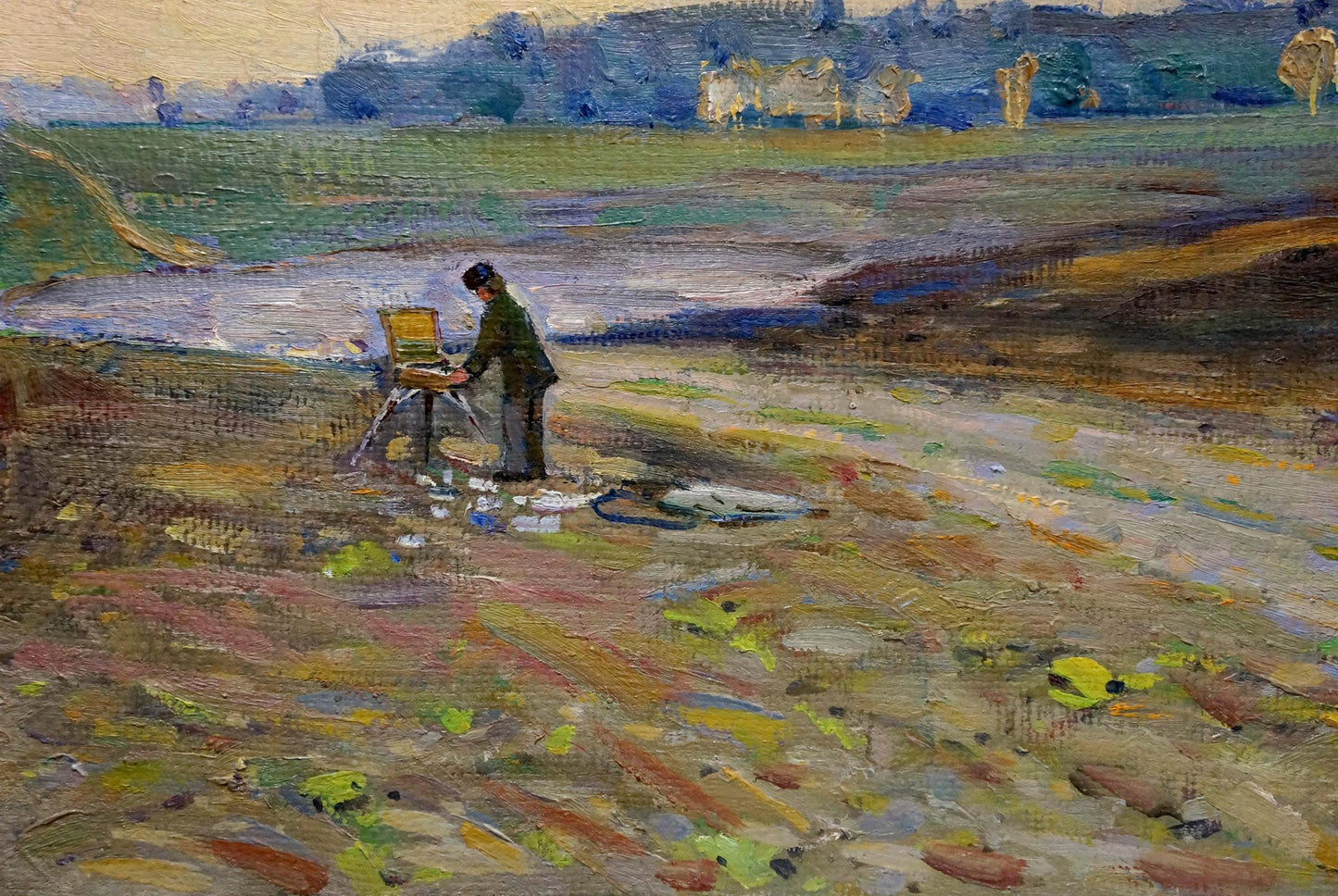 Oil painting Landscape in Sednev Tyukha Ivan Andreevich