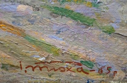 Oil painting Landscape in Sednev Tyukha Ivan Andreevich