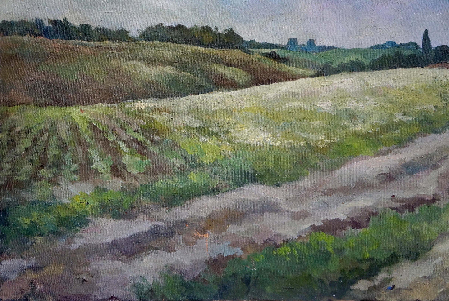 Oil painting Summer day Golubtsov Oleg Georgievich
