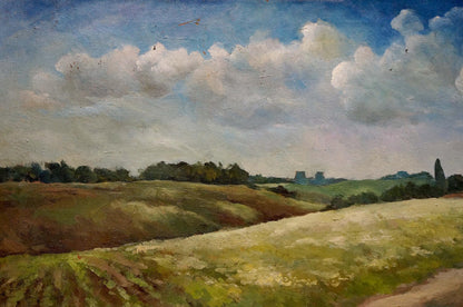 Oil painting Summer day Golubtsov Oleg Georgievich