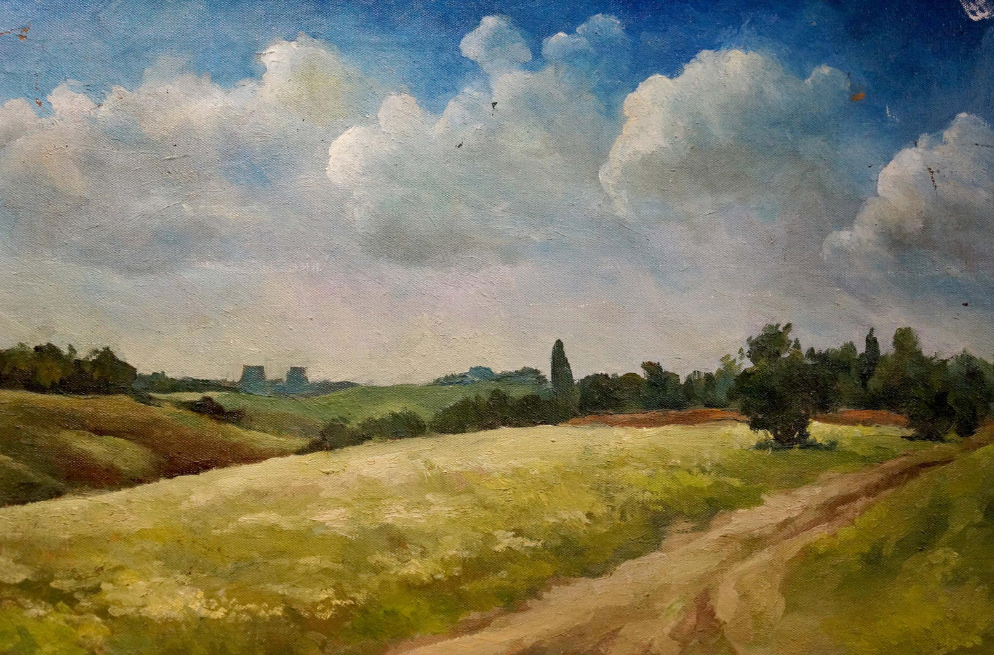 Oil painting Summer day Golubtsov Oleg Georgievich