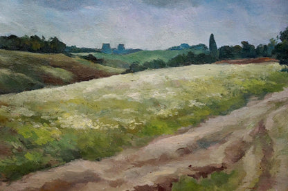 Oil painting Summer day Golubtsov Oleg Georgievich