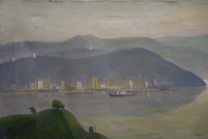Oil painting Coastal charm of Odessa