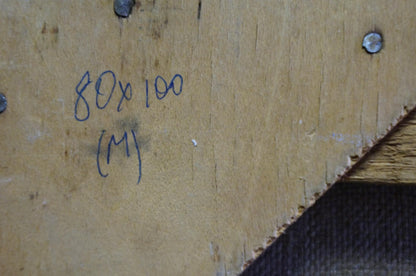 Oil painting Houses Amongst the Trees Unknown artist