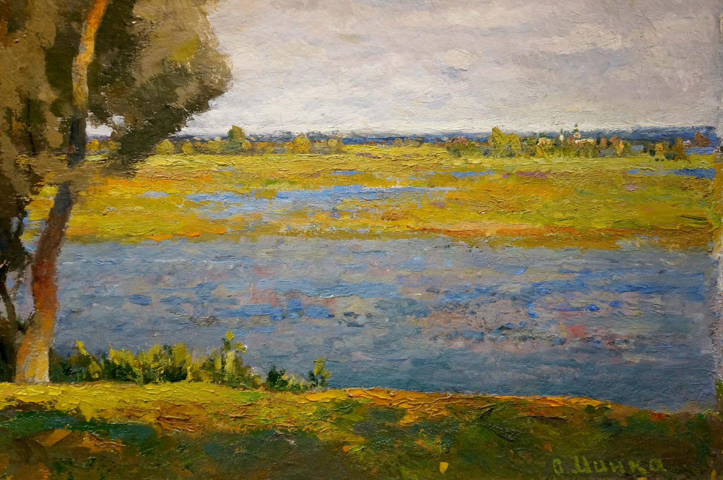 Minka's "Natural Landscape" artwork, illustrating tranquil nature.