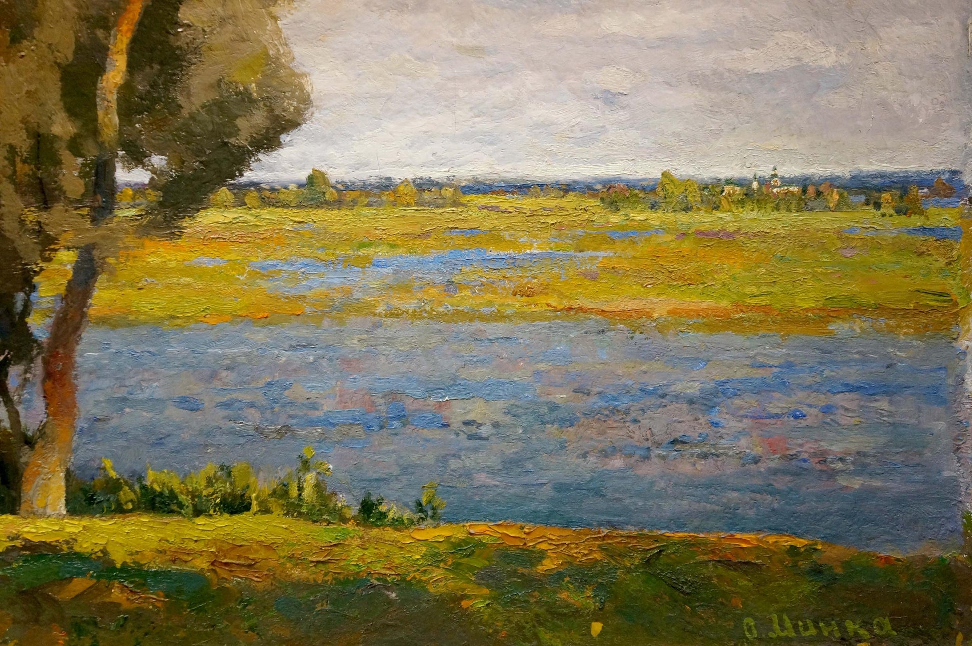 Minka's "Natural Landscape" artwork, illustrating tranquil nature.