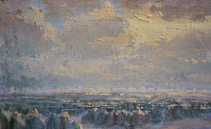 Oil painting City of Kiev. Saint Vladimir Navrotsky Vasily Nikolaevich