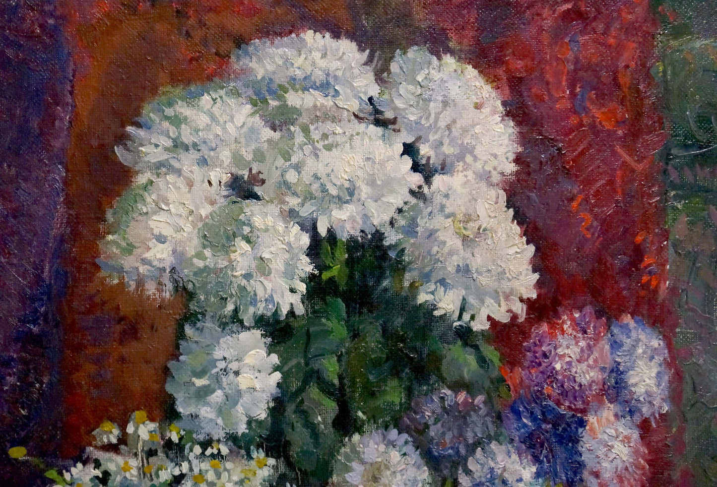 Oil painting Daisies Mynka Alexander Fedorovich