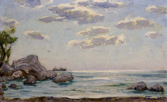 Oil painting Noon at sea Miroshnichenko Pavel Petrovich