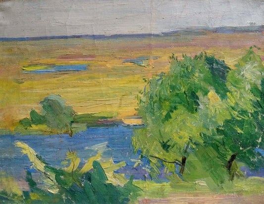 Oil painting September Kogan-Shats Matvey Borisovich