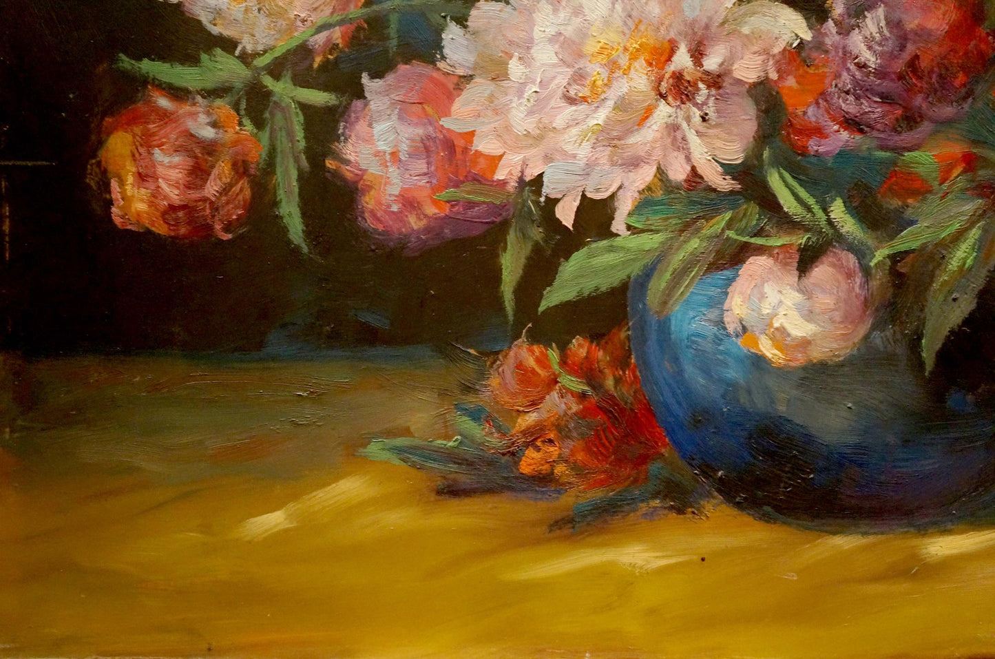 Oil painting Bouquet of flowers Charles Wittmann