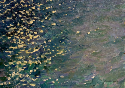 Oil painting Sea Kolesnik Boris Afanasevich