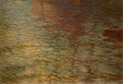 Oil painting Is partying European artist
