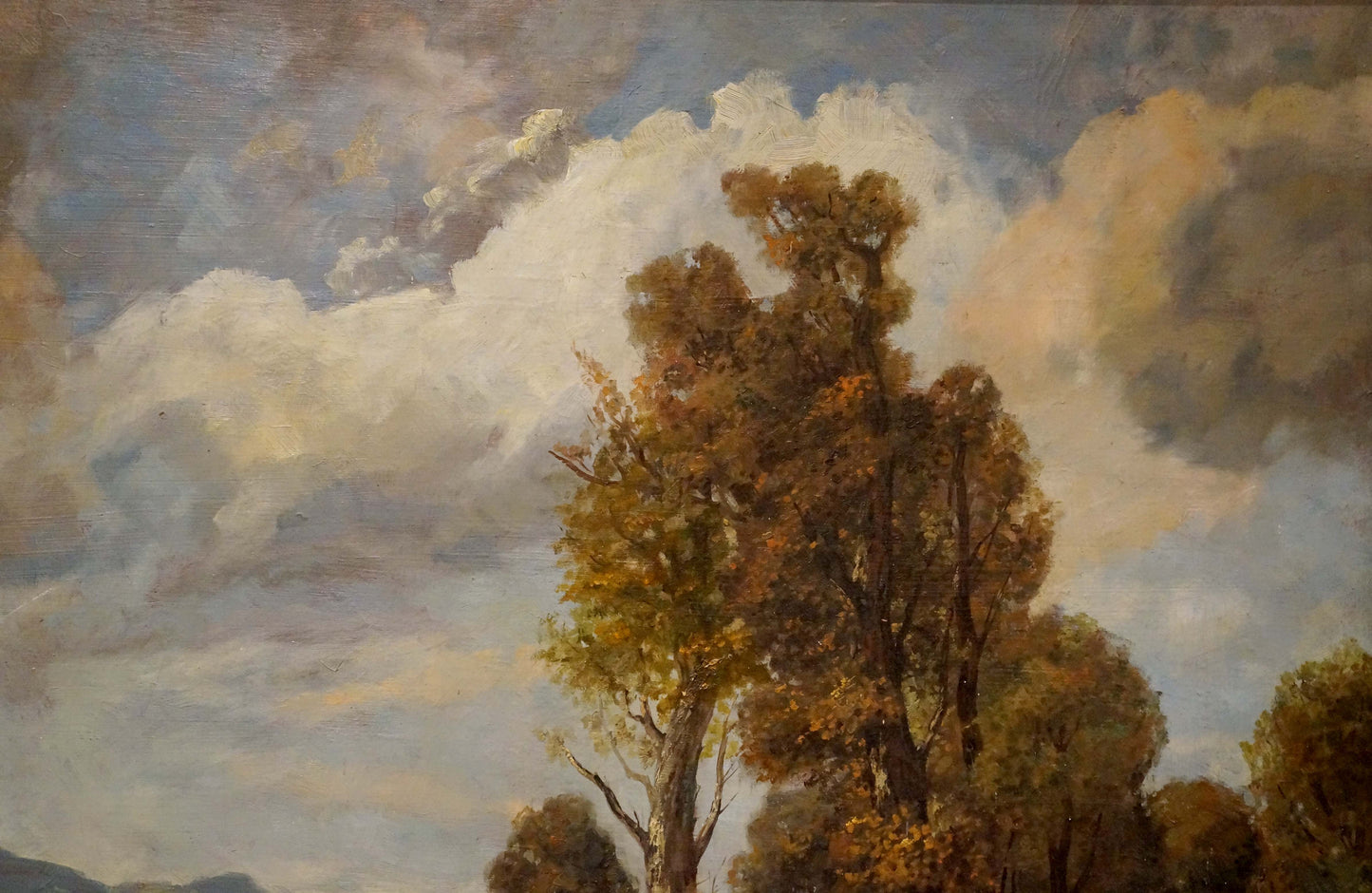 Oil painting Once upon a time in the forest