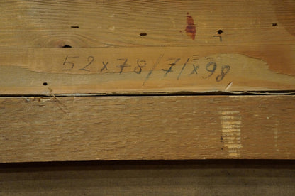 Oil painting Coastal Market Weyh T.