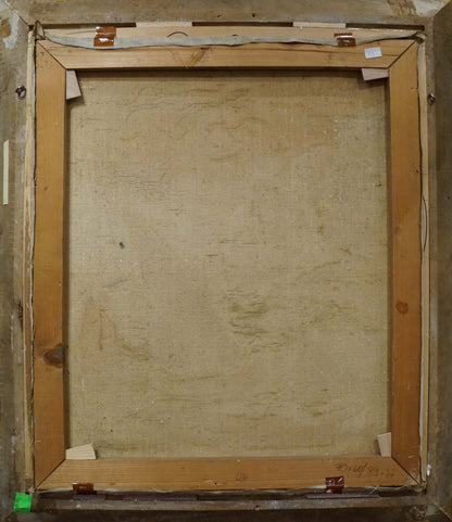 Oil painting In Port Richard Thorn