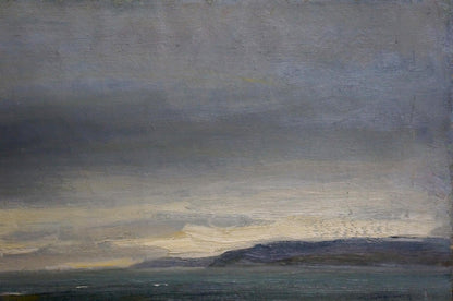 Oil painting Silence Smirnov Valentin Sergeevich