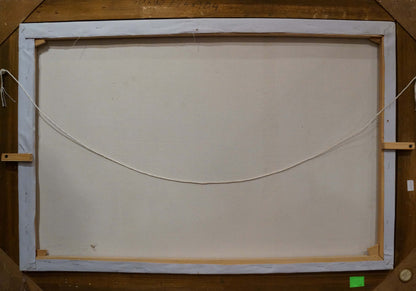 Oil painting There is fog in the forest Dillon