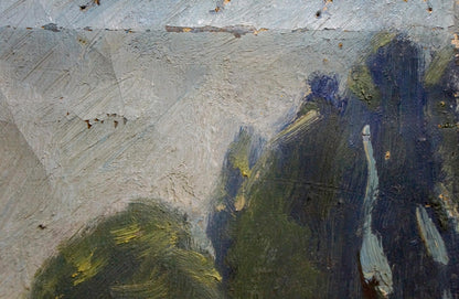 Oil painting In the park Tatarenko Alexander Alexandrovich