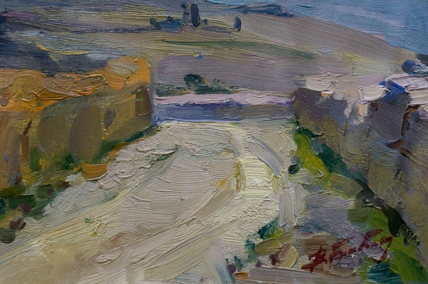 Oil painting Mountain landscape Babentsov Victor Vladimirovich