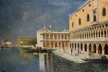 Oil painting Venice