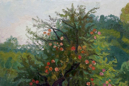 Oil painting Old apple tree Zorko Yuri Valentinovich