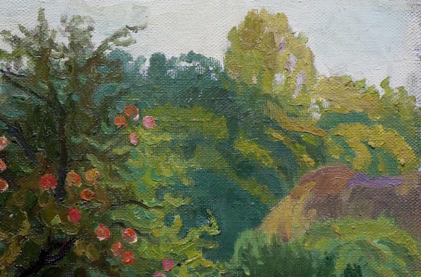 Oil painting Old apple tree Zorko Yuri Valentinovich