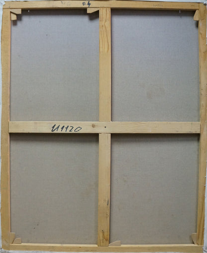 Oil painting Village life Limar Anatoly Pavlovich