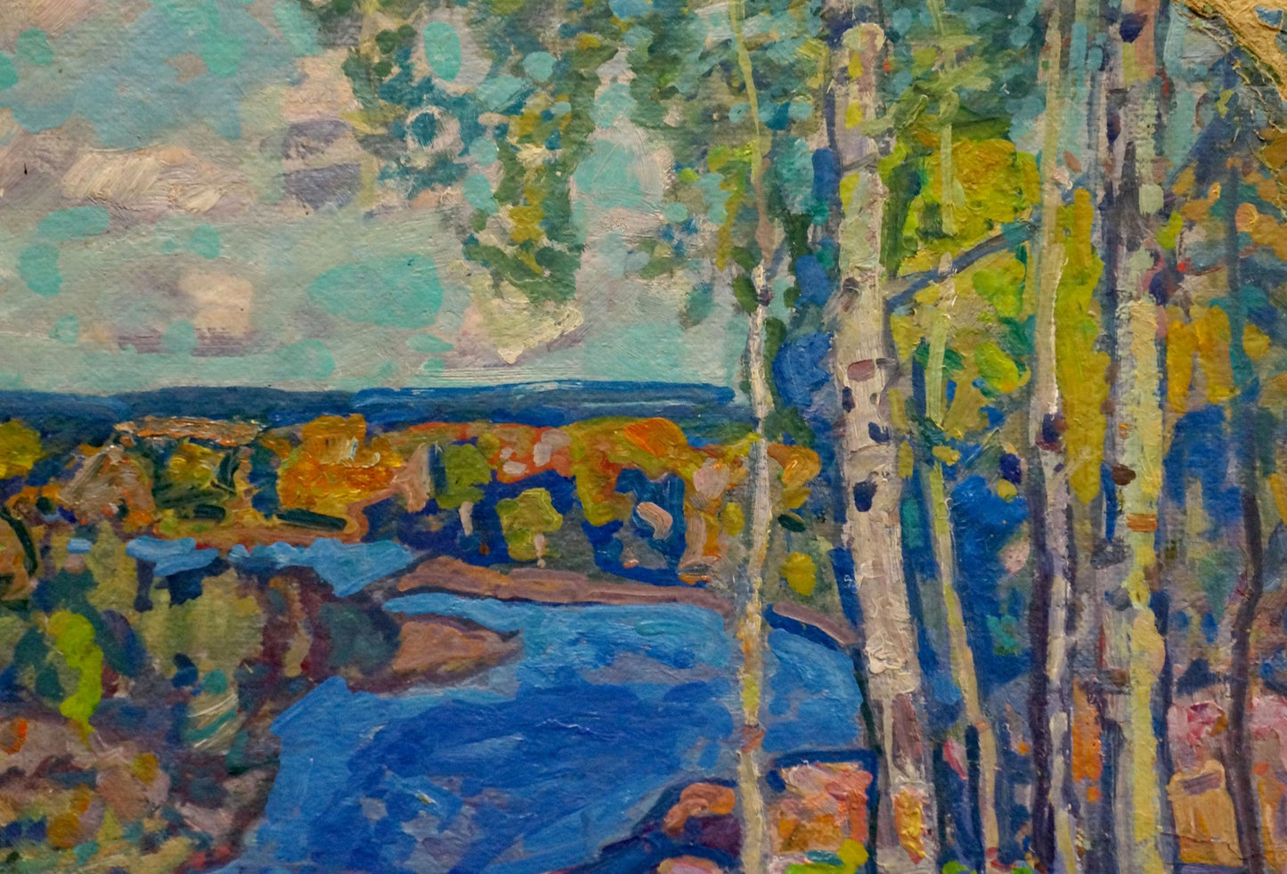 Oil painting Natural landscape Gaiduk Viktor Kirillovich