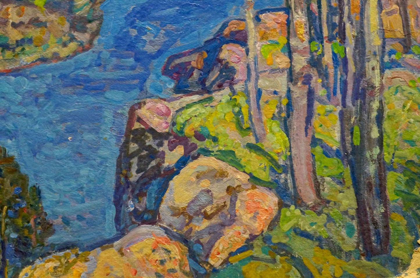 Oil painting Natural landscape Gaiduk Viktor Kirillovich