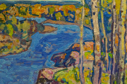 Oil painting Natural landscape Gaiduk Viktor Kirillovich