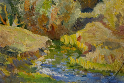Oil painting After the rain Minka Alexander Fedorovich
