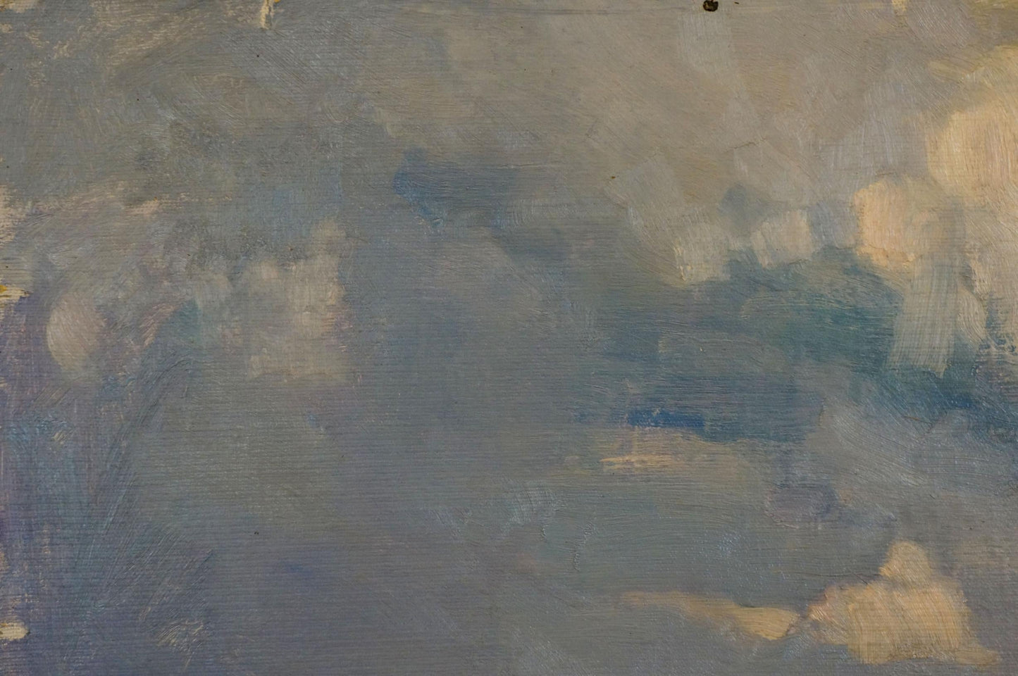 Oil painting Rural landscape crafted by Nikolay Fedorovich Bortnikov