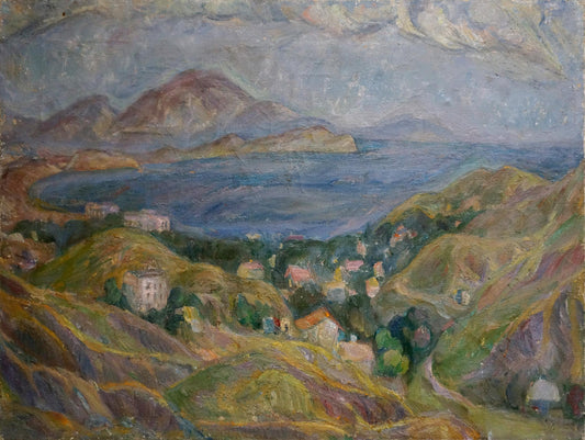 Oil painting Landscape Lebedeva V.N.