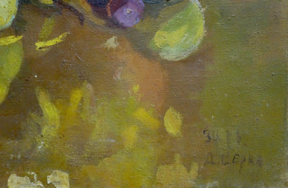 Oil painting Flowers D. Serov