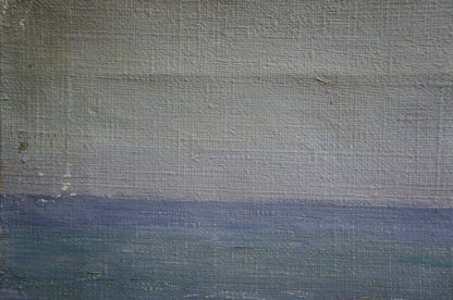 Oil painting Stones by the sea