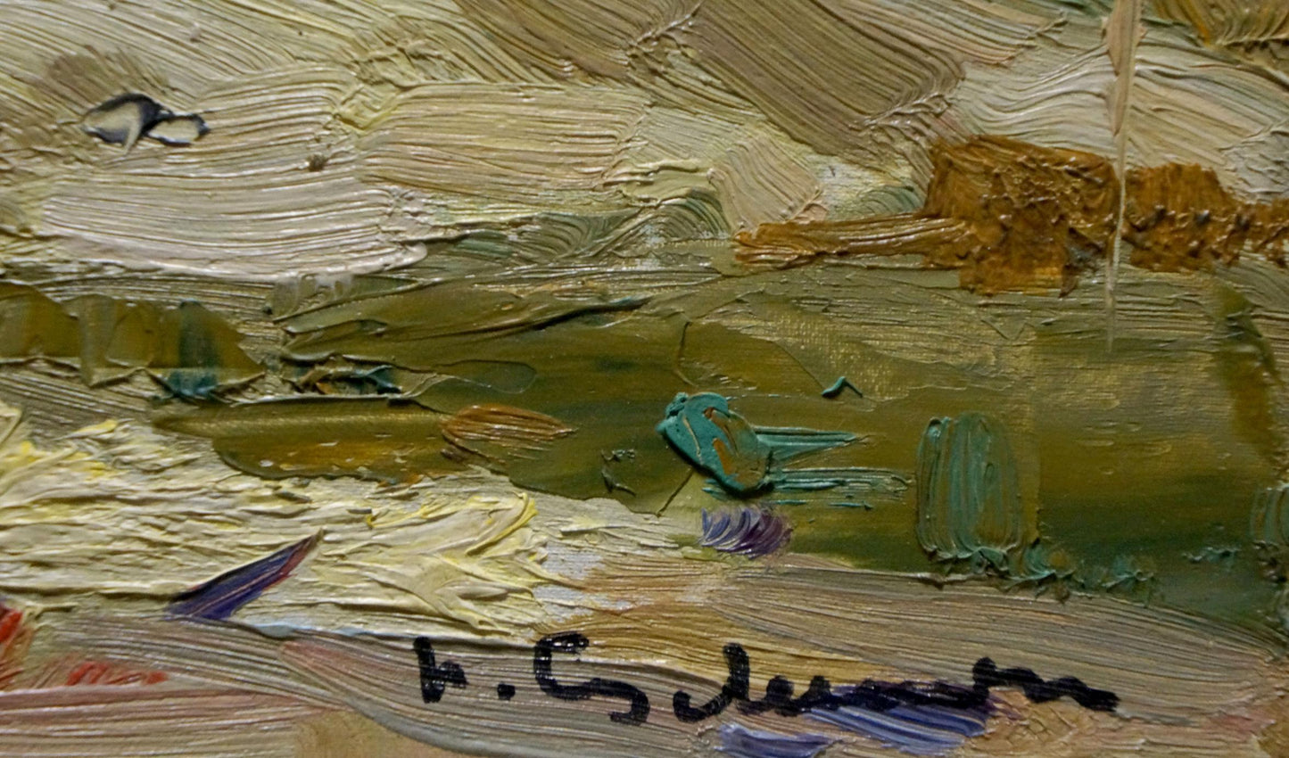 Oil painting Landscapes Sulimenko Petr Stepanovich