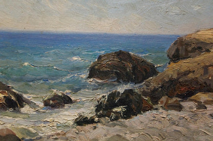 Oil painting Seascape Pyotr Kuzmich Stolyarenko