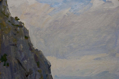 Oil painting Rocky coast Bakaev Sergey Ivanovich