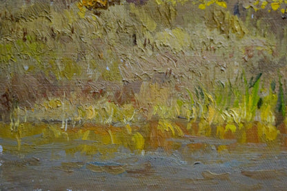 Oil painting Autumn Chernyshevsky Petr Akimovich