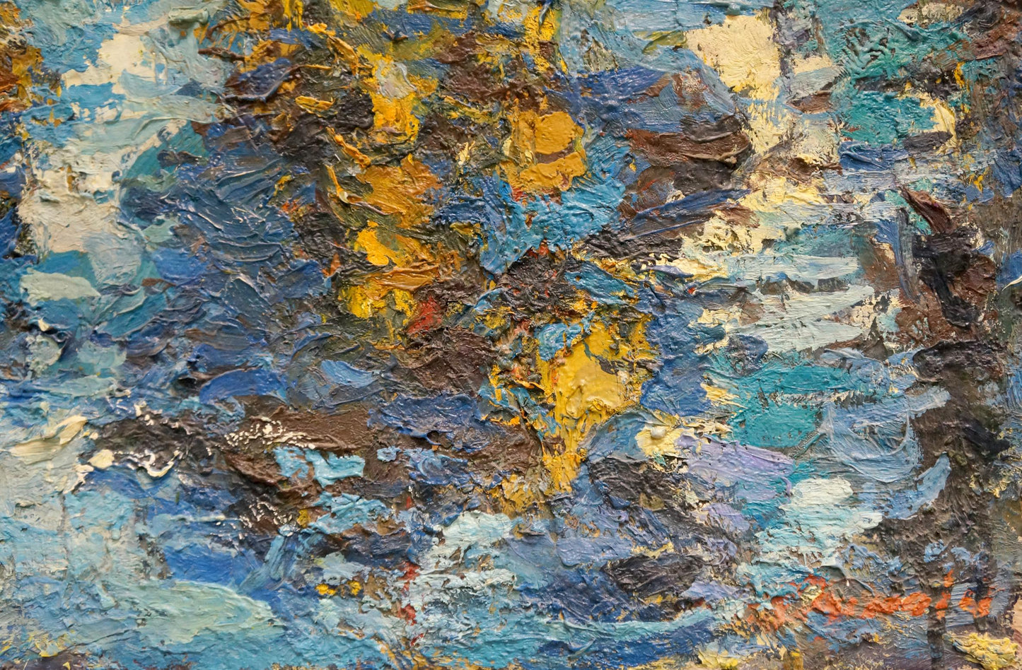 Oil painting Off the coast Dupliy Sergey Alexandrovich