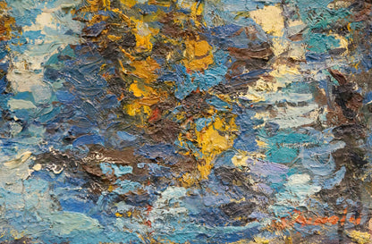 Oil painting Off the coast Dupliy Sergey Alexandrovich