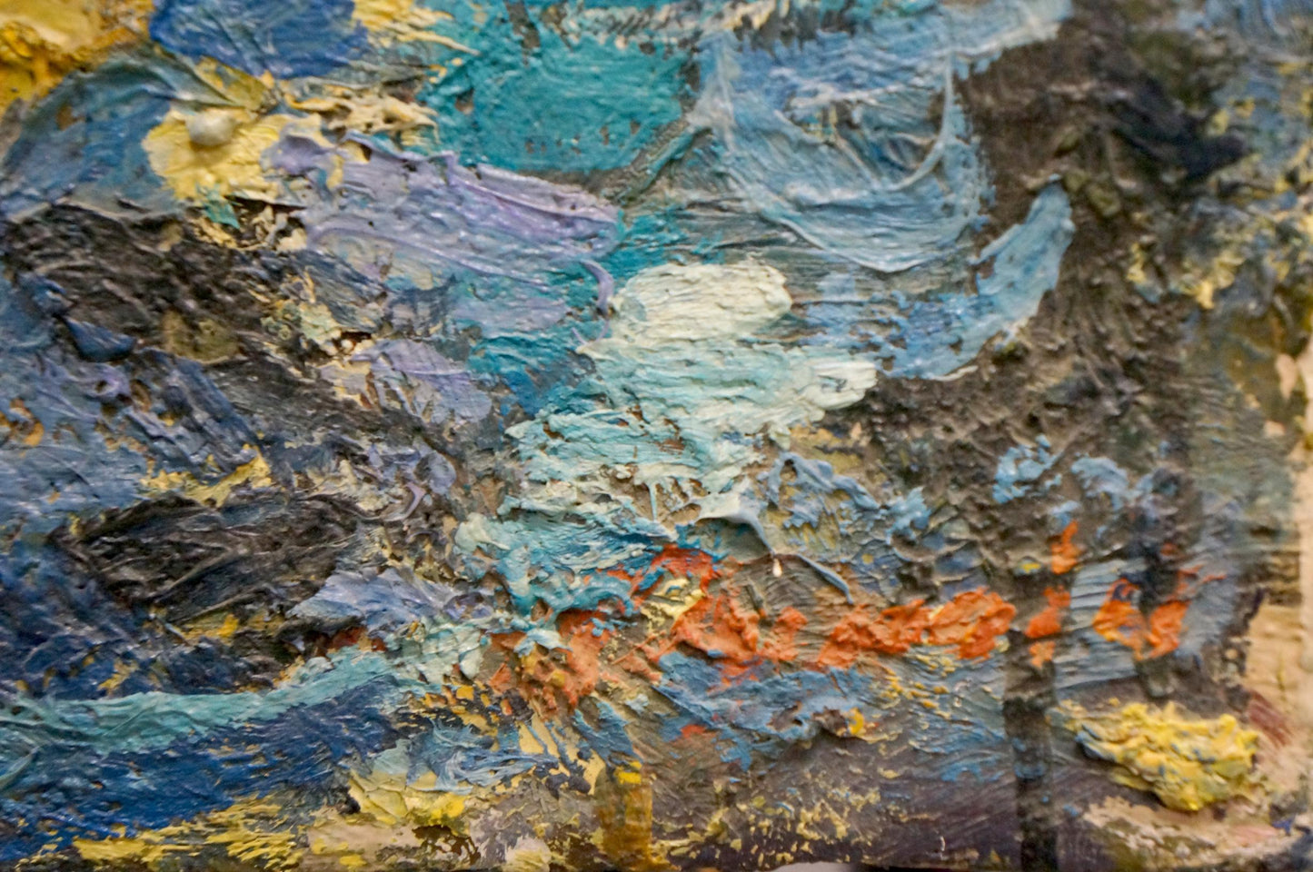 Oil painting Off the coast Dupliy Sergey Alexandrovich