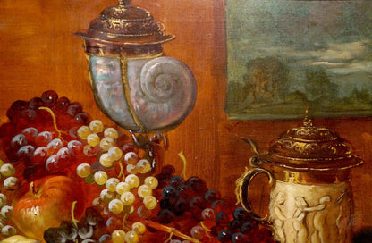 Oil painting Still life Huber Ed.