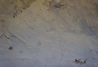 Oil painting Snowdrift Tkachenko Andrey Zinovievich